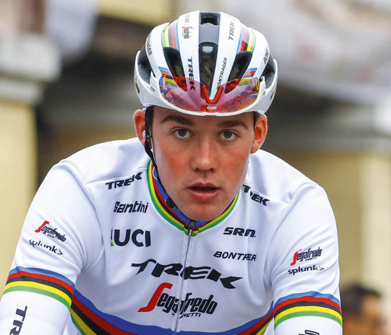  - wielrennen - cycling - cyclisme - radsport - Mads Pedersen (Denmark / Team Trek Segafredo) pictured during Milano - Torino 2019 - 100th Edition - Magenta - Torino Superga - 179 km - 08/10/2019 - Photo: Roberto Bettini/RB/Cor Vos © 2019