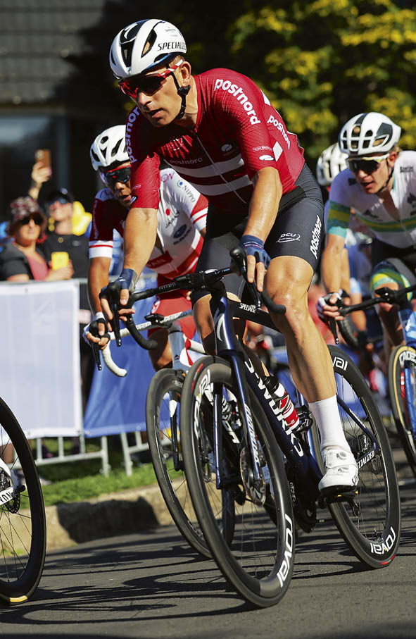 Picture by Alex Whitehead/SWpix.com - 25/09/2022 - Cycling - 2022 UCI Road World Championships - Wollongong, New South Wales, Australia - Men Elite Road Race - Michael Morkov of Denmark